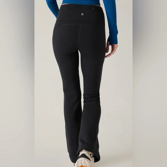 Athleta Altitude Pant in Polartec power stretch Black Size Large - Picture 2 of 14